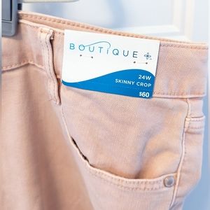Pink Boutique Skinny Crop Size 24